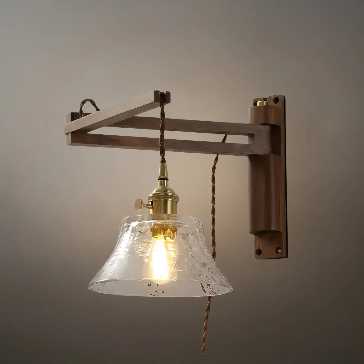 Irondale Vintage Conical Wall Lamp